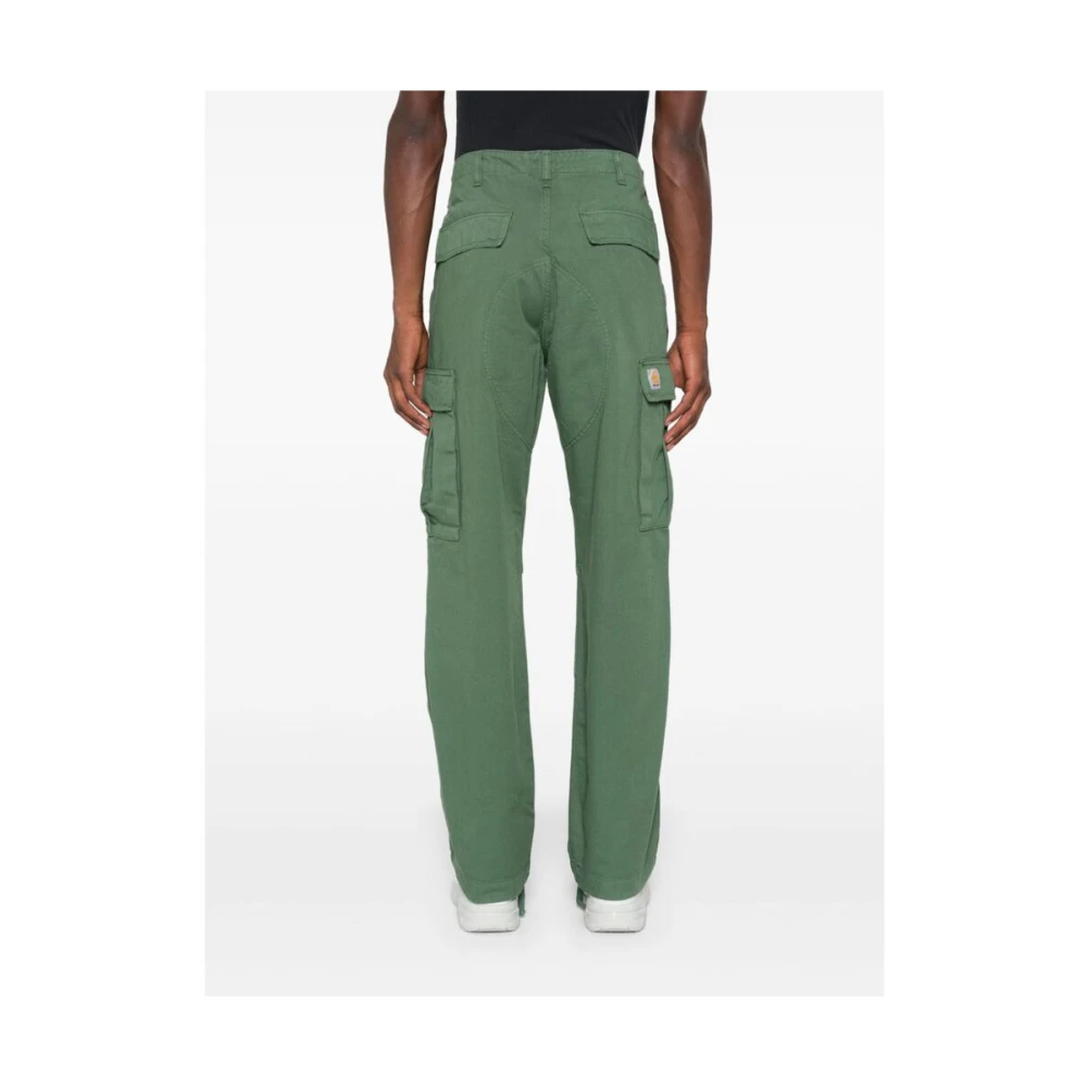 Carhartt WIP Groene Cargo Broek met Aantrekkoord Zoom Green Heren