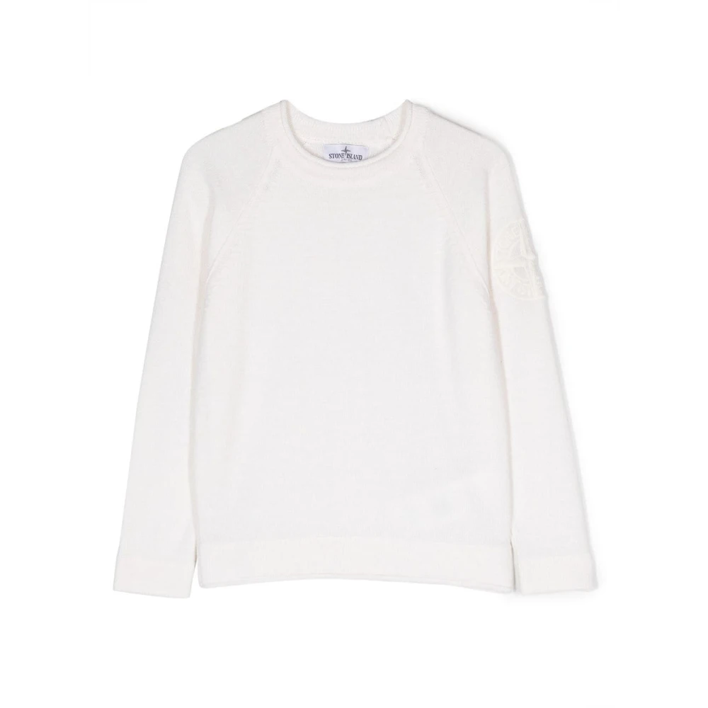 Stone Island Unisex Ivory Knit Top