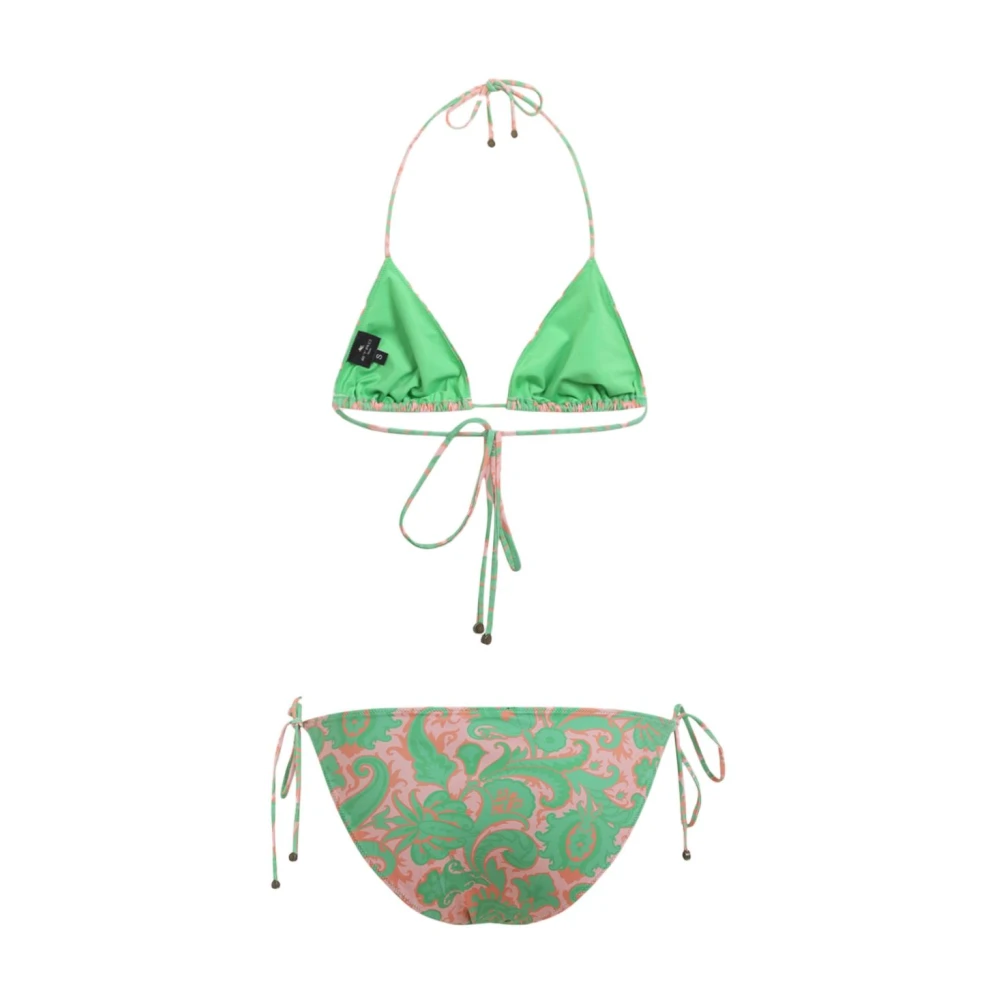 ETRO Groene Triangel Cup Badpak Green Dames