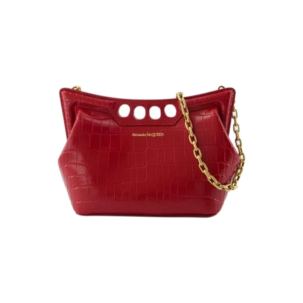 Alexander McQueen Pre-owned Fabric shoulder-bags Red Dames