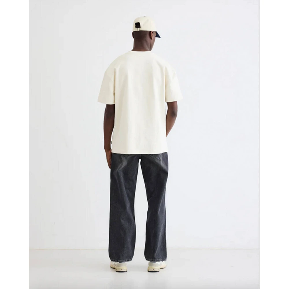 Woodbird Korte Mouw Tee 2436-403 Beige Heren