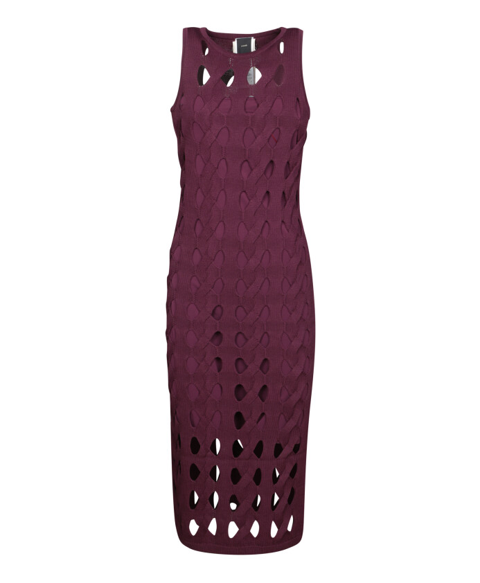 bordeaux-sleeveless-braided-dress