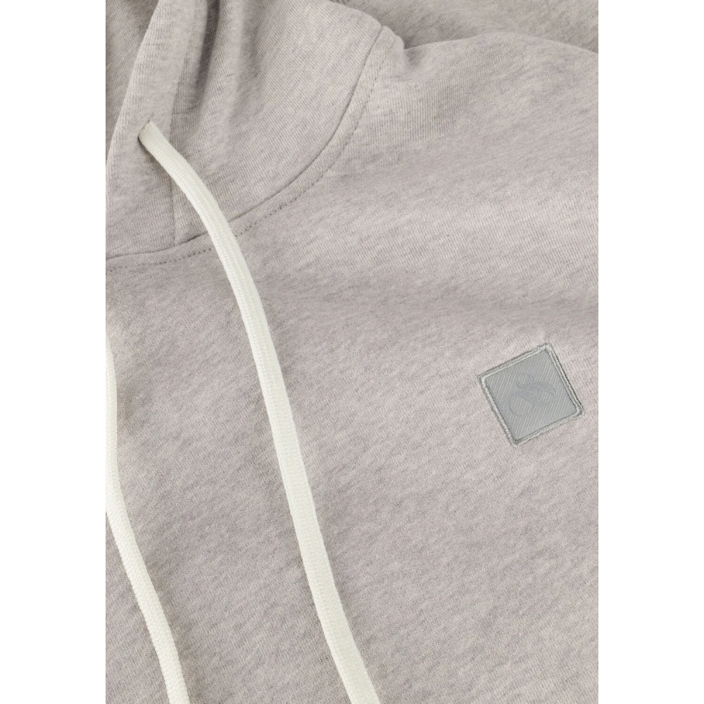 Scotch & Soda Logo Hoodie voor heren Gray Heren