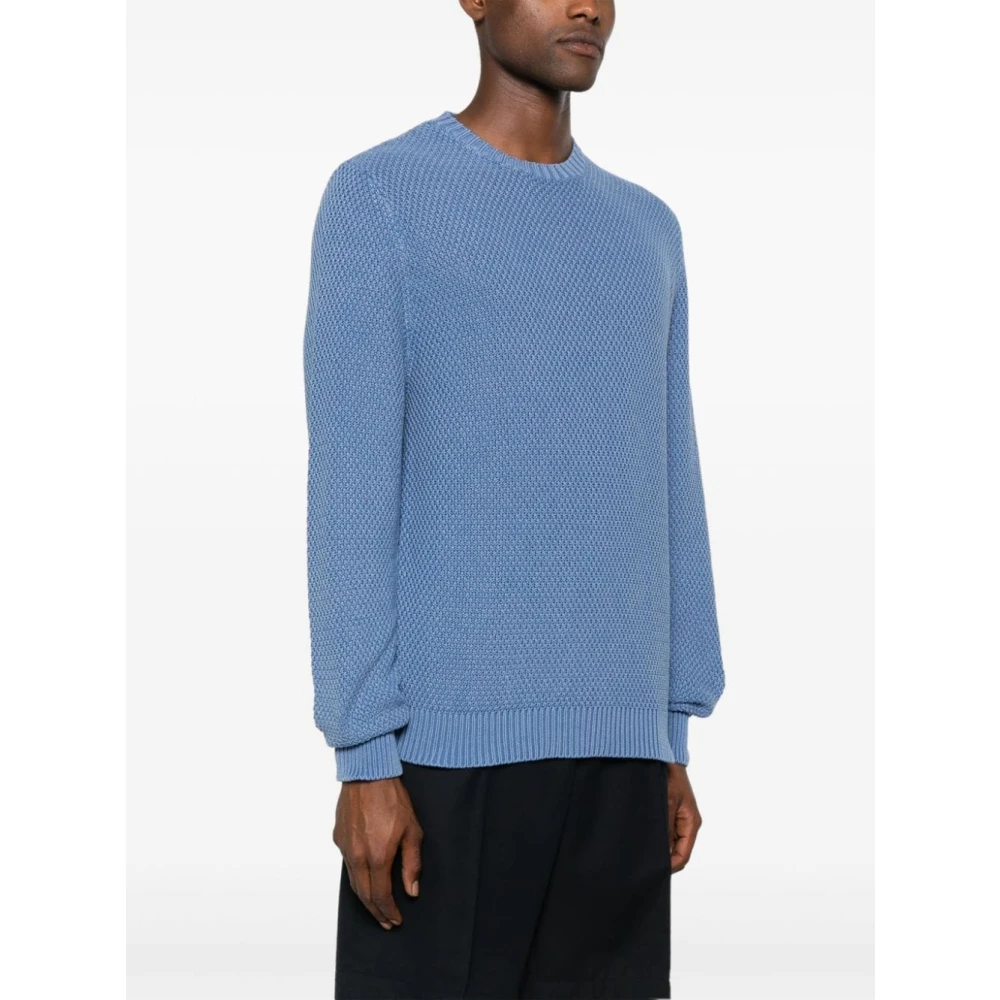 Corneliani Sweatshirts Blue Heren