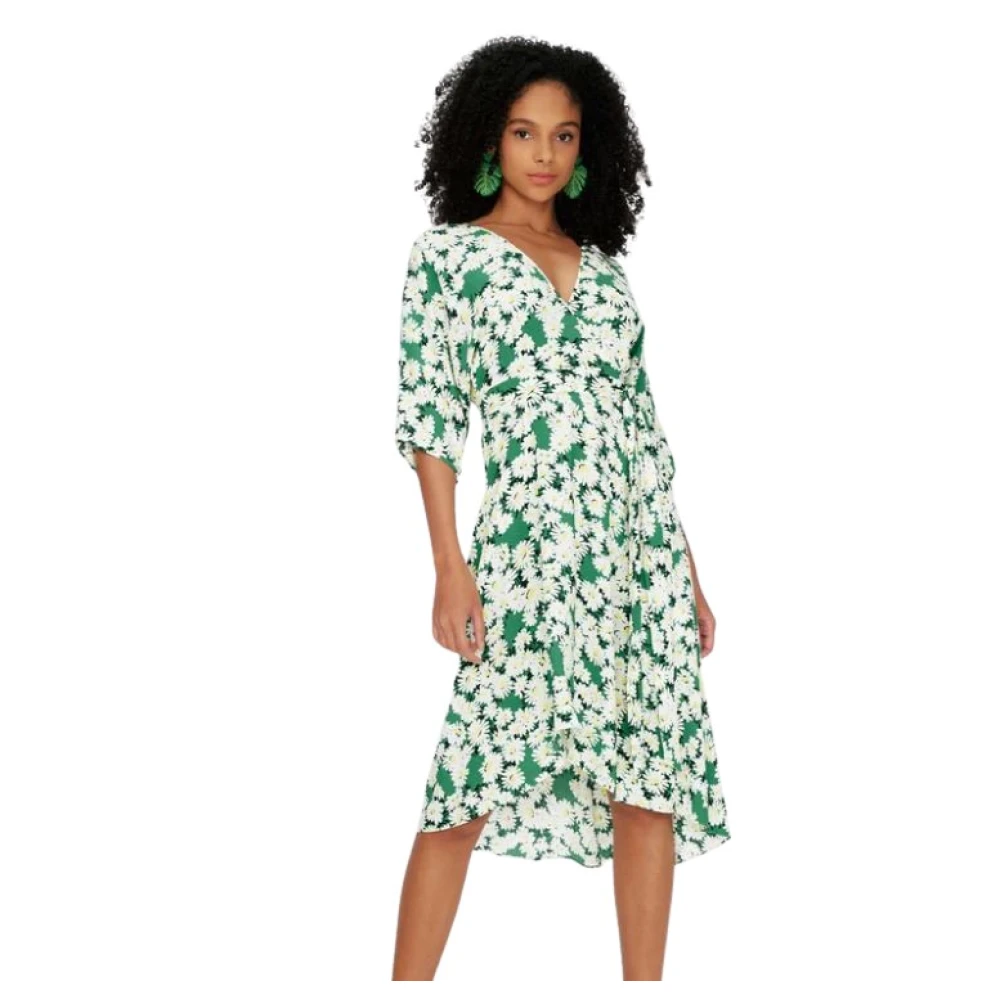 Diane Von Furstenberg Groene jurken voor vrouwen Green Dames