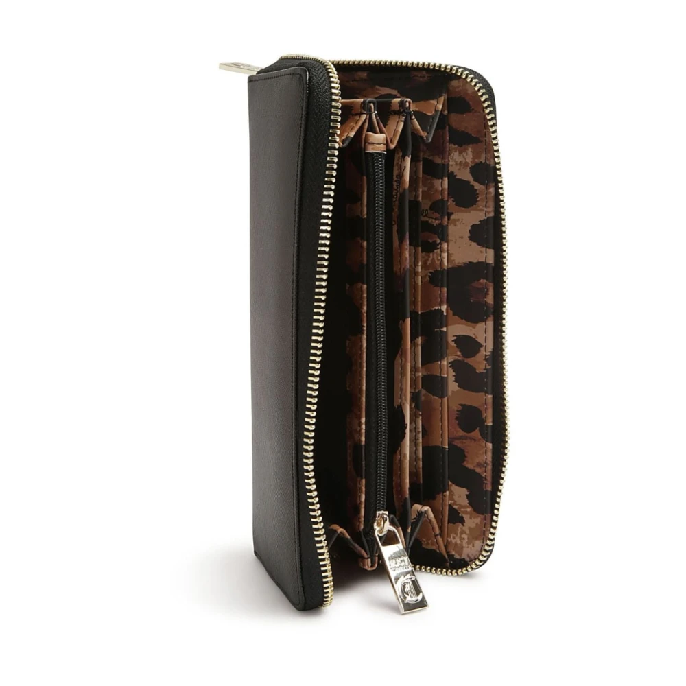 Just Cavalli Zwarte Portemonnee voor Vrouwen Black Dames