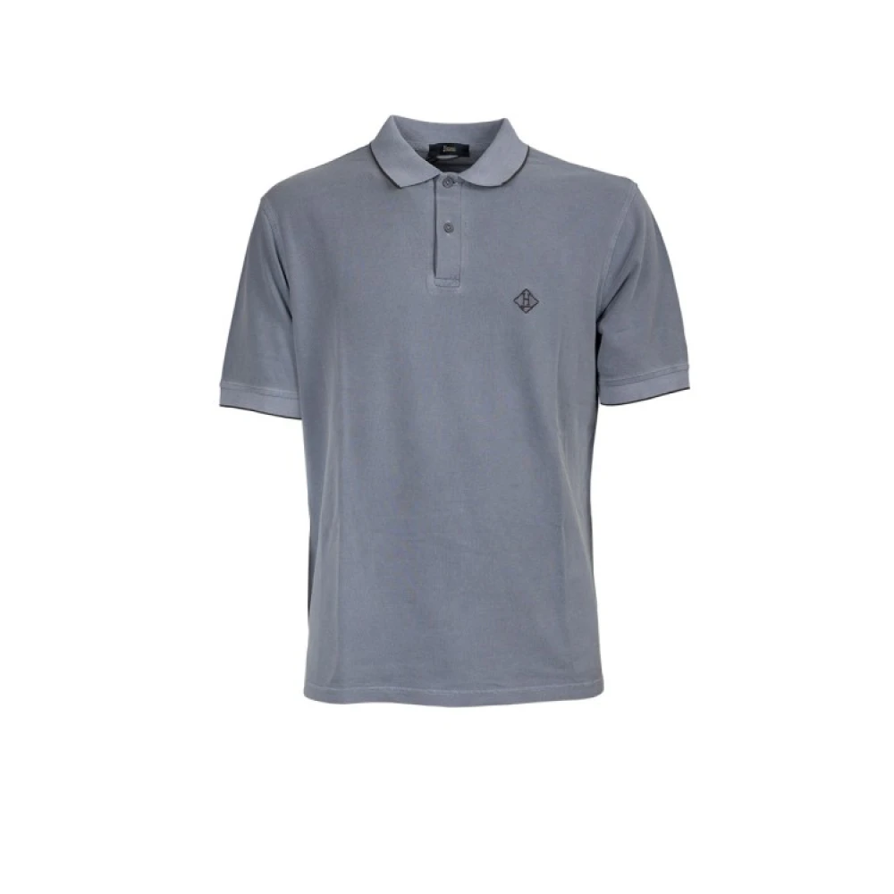 Herno - Tops > Polo Shirts - Blue - Herno - Modalova