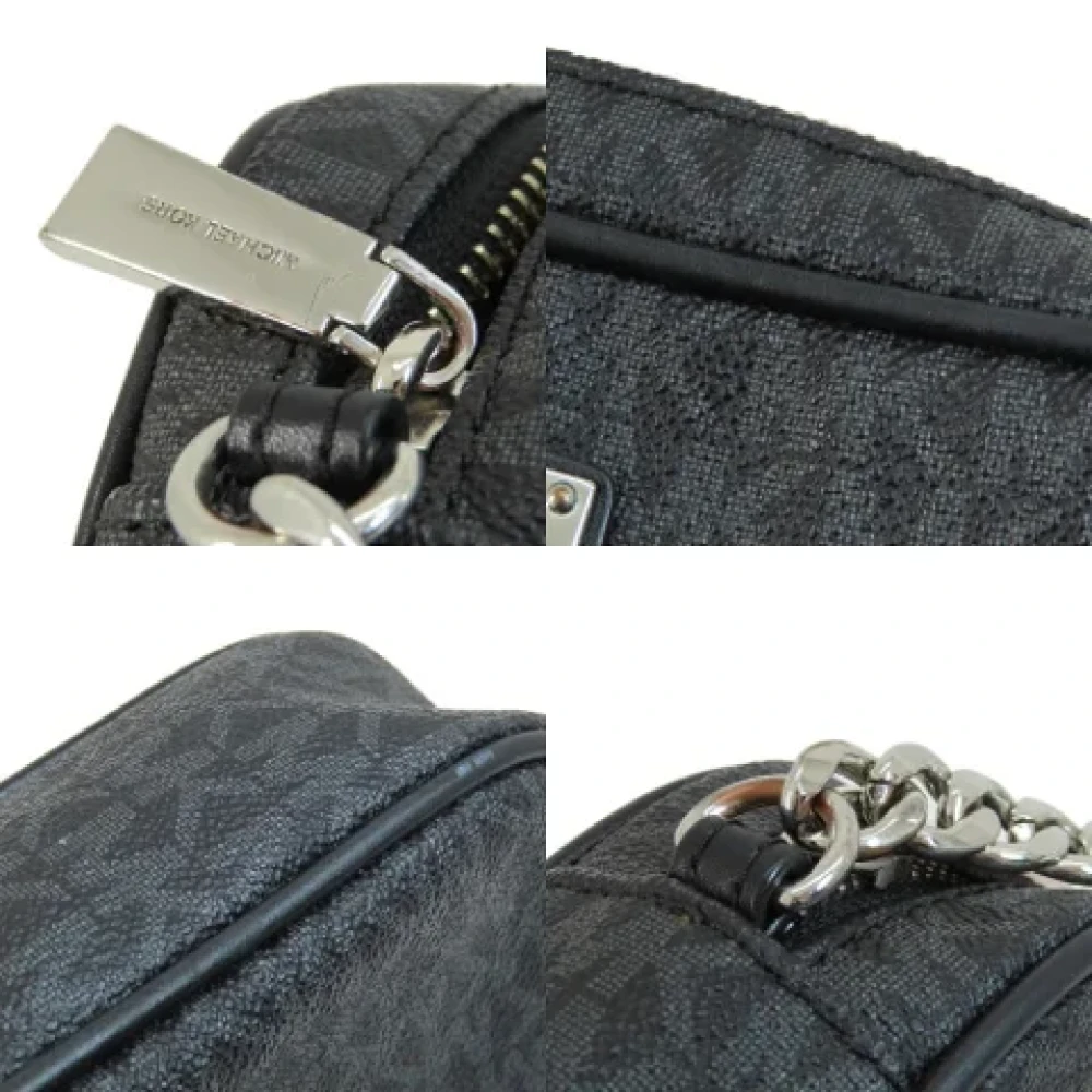 Michael Kors Pre-owned Canvas shoulder-bags Black Dames