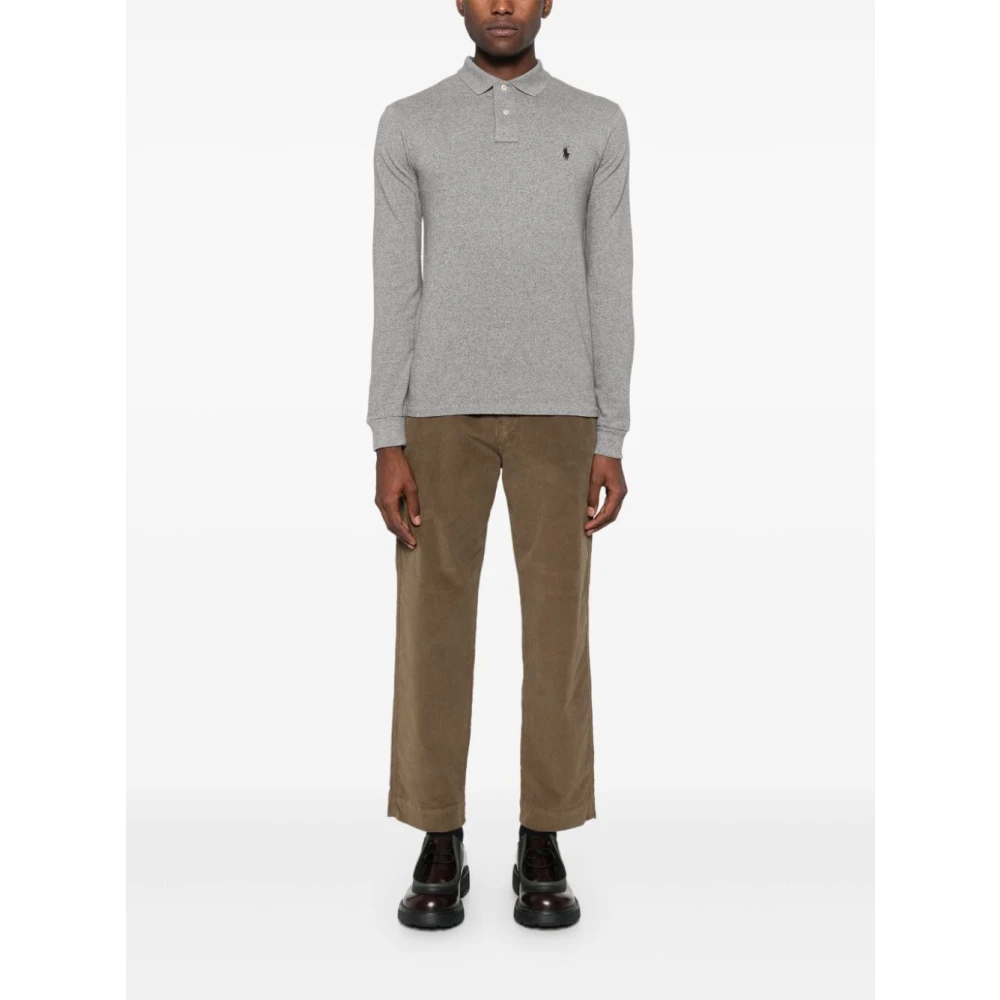Ralph Lauren Canterbury Heather Polo Gray Heren