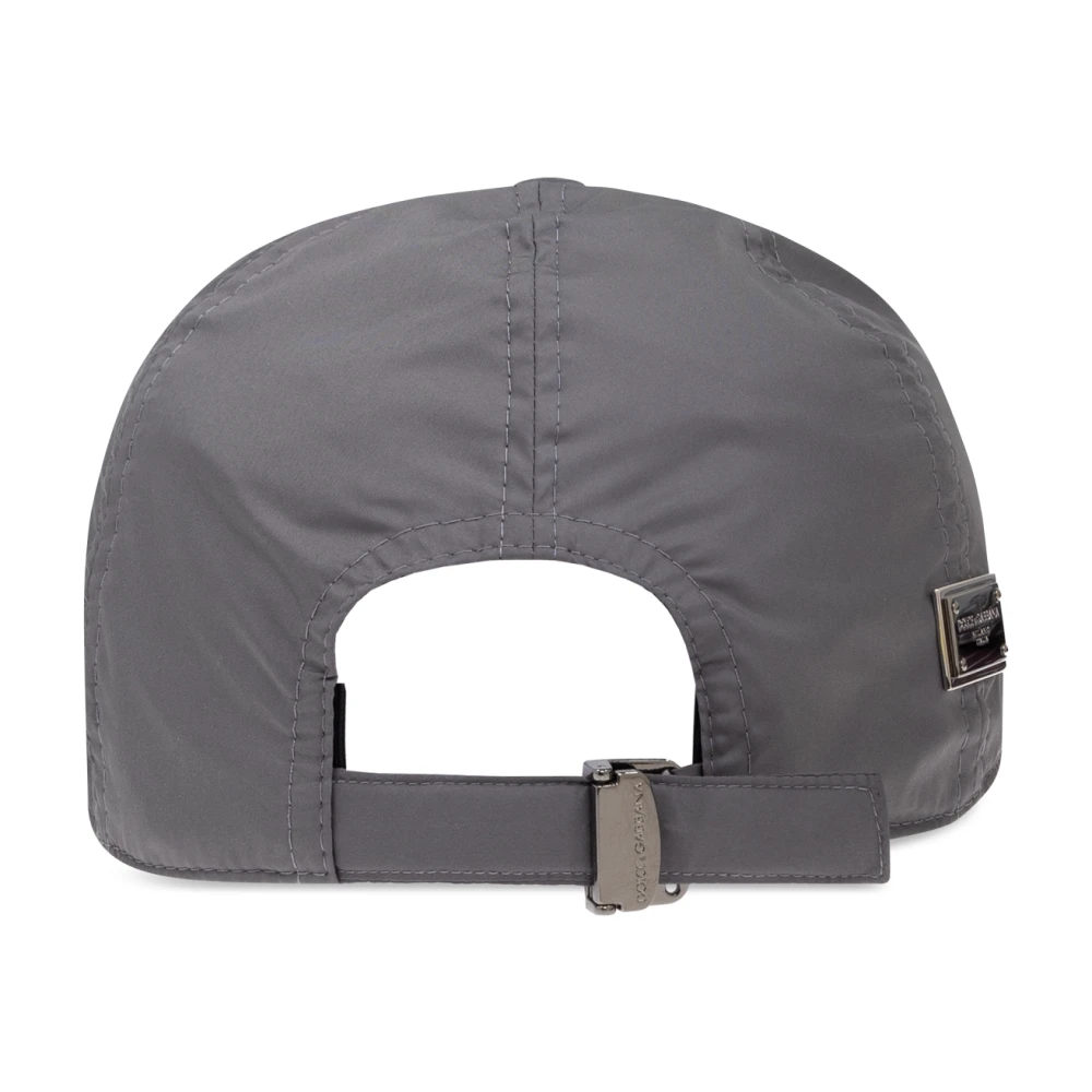 Dolce & Gabbana Baseballpet Gray Heren