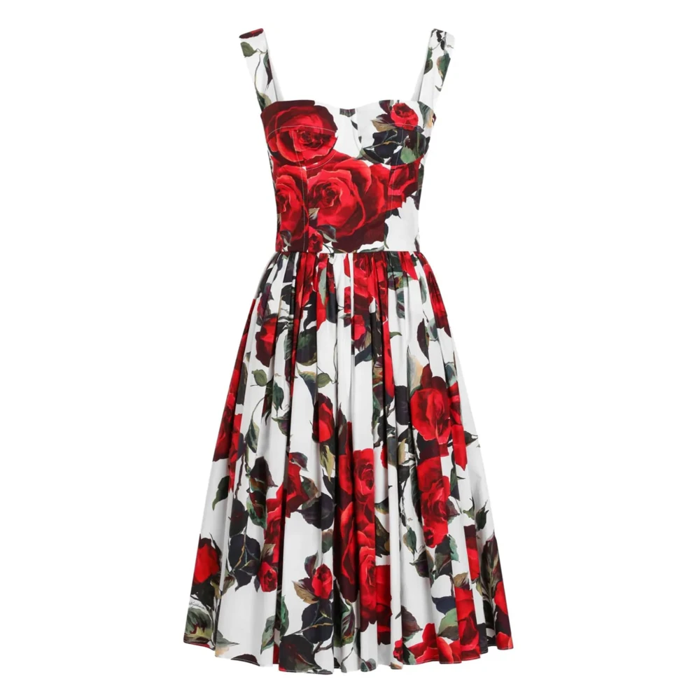 Dolce & Gabbana Elegante Jurk Ha5Kq Multicolor Dames