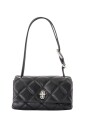 black-leather-dual-chain-shoulder-bag