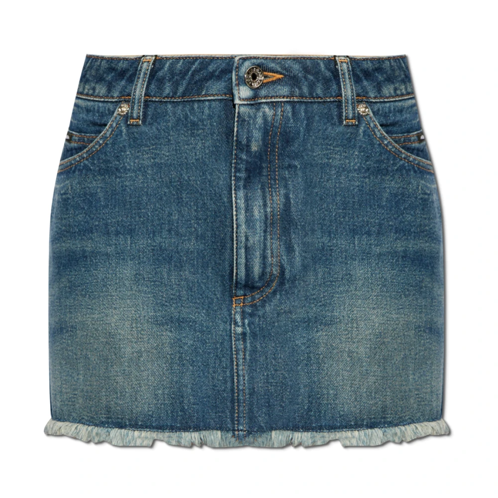 Dolce & Gabbana Blue Denim Skirt - Female - Denim Skirts - S - Skirts