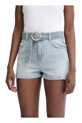Jeansshorts med bä