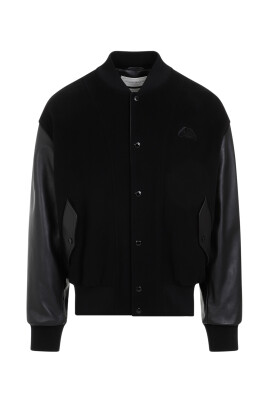 luxurious-black-leather-bomber-jacket