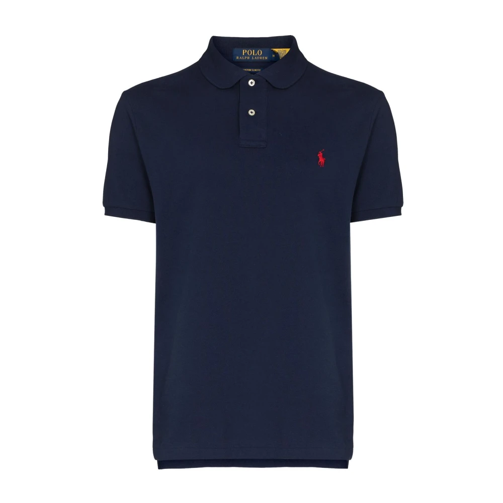 Polo Ralph Lauren Men's Blue Polo Shirts, 2XL, Cotton Mesh Polo