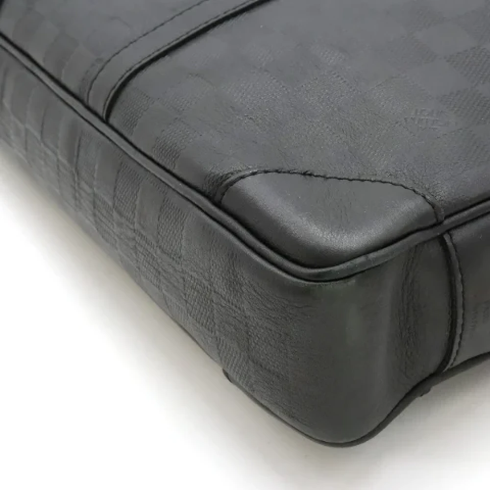 Louis Vuitton Vintage Pre-owned Leather louis-vuitton-bags Black Dames