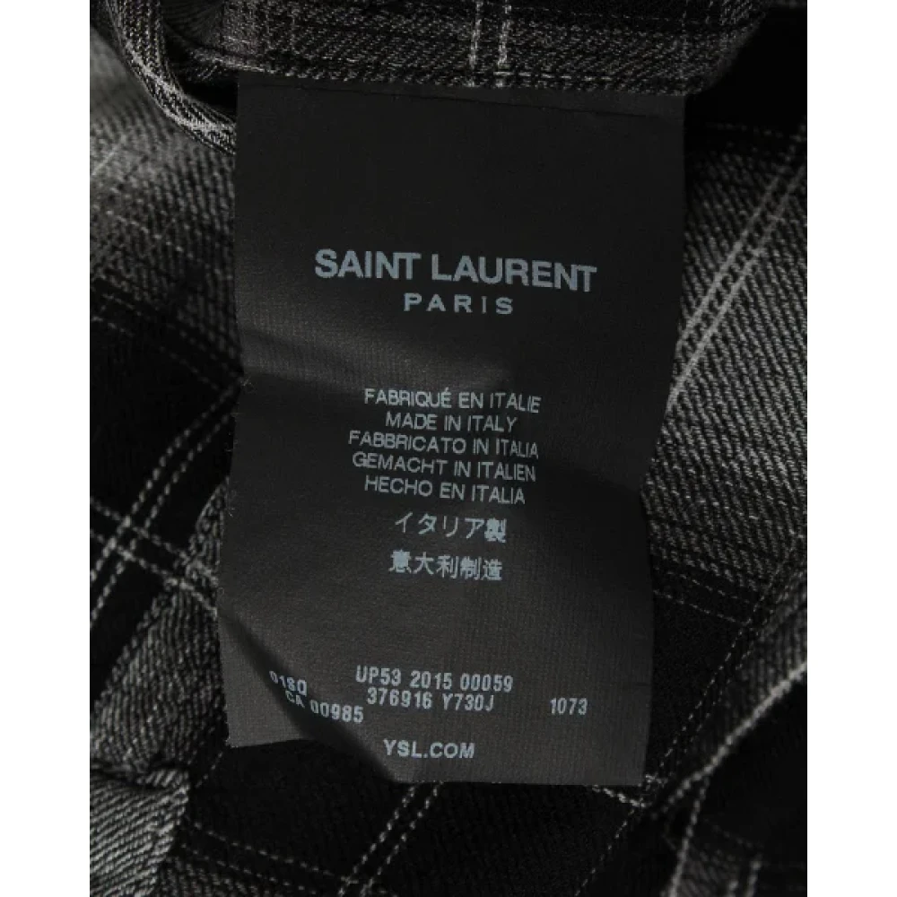 Yves Saint Laurent Vintage Pre-owned Cotton tops Multicolor Heren