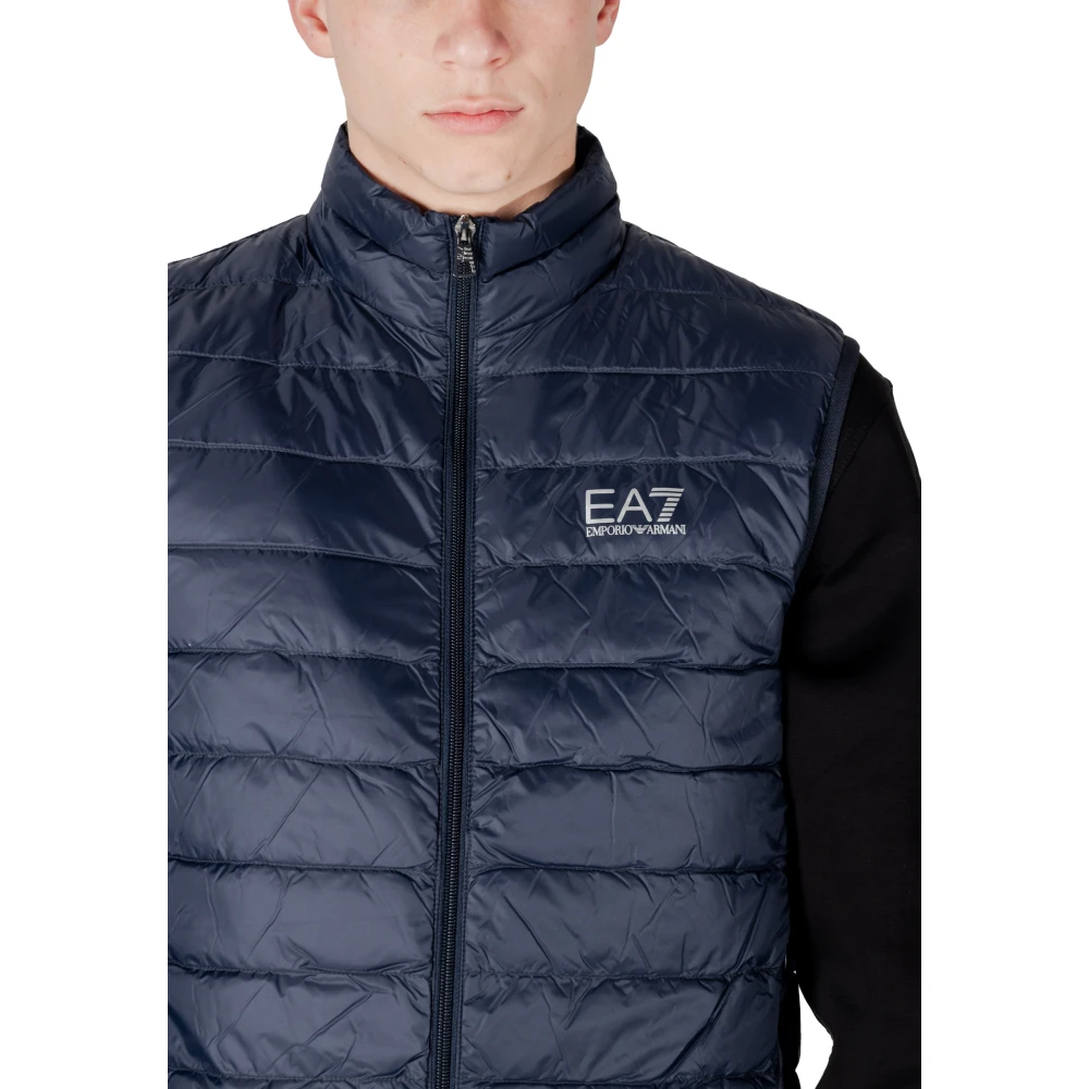 Emporio Armani EA7 Herfst Winter Herenjassen en -jassen Blue Heren