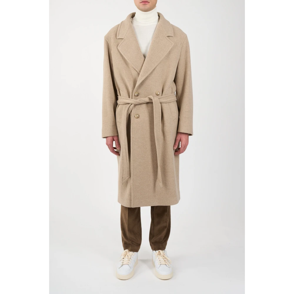 Tagliatore Jas van zuivere wol Beige Heren