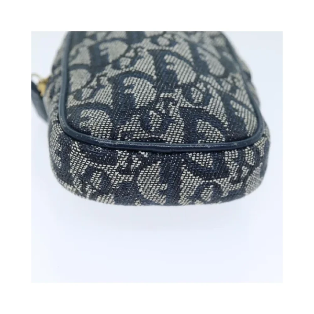 Dior Vintage Pre-owned Canvas dior-bags Blue Dames