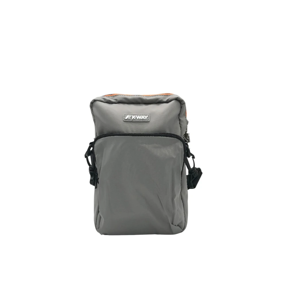 K-Way Mannelijk Grijs Tassen Heren, One Size, Erloy Messenger Bag