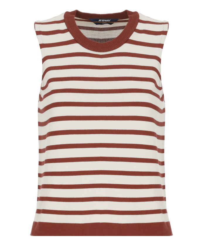pull-raye-rouge-en-coton