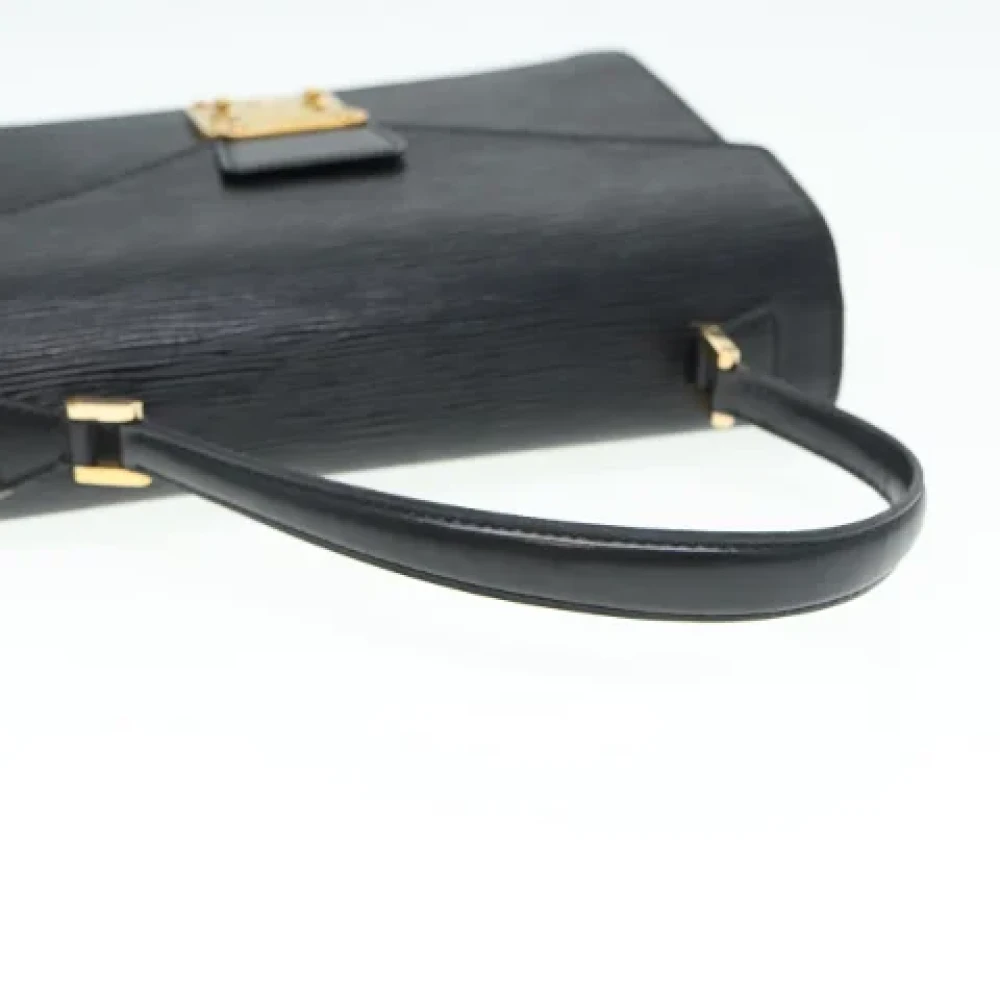 Louis Vuitton Vintage Pre-owned Leather handbags Black Dames