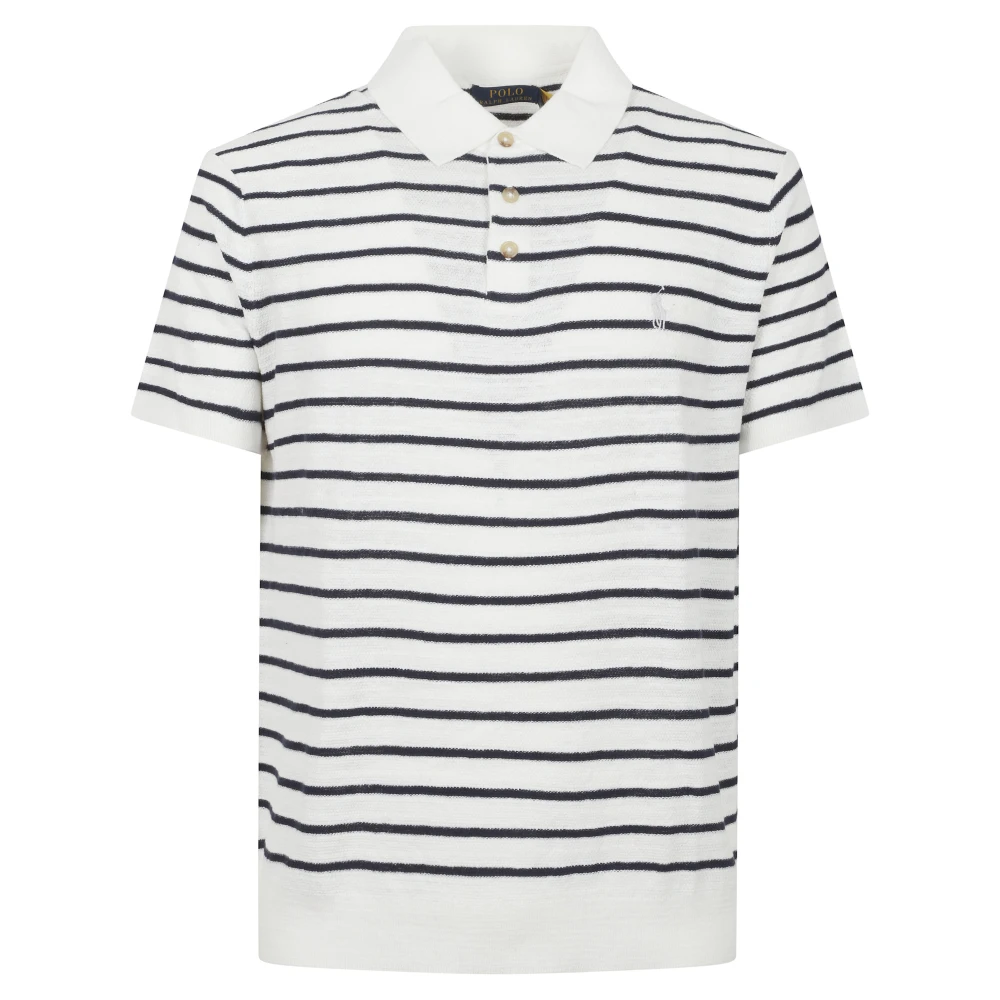 Polo Ralph Lauren Men's White Polo Shirts, L, T-Shirts And Polos