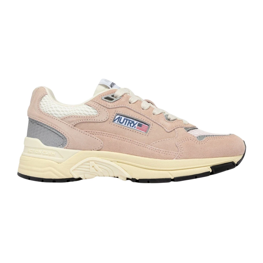 Autry Women's Pink Sneakers, 8 Uk, Hyperway Trainers