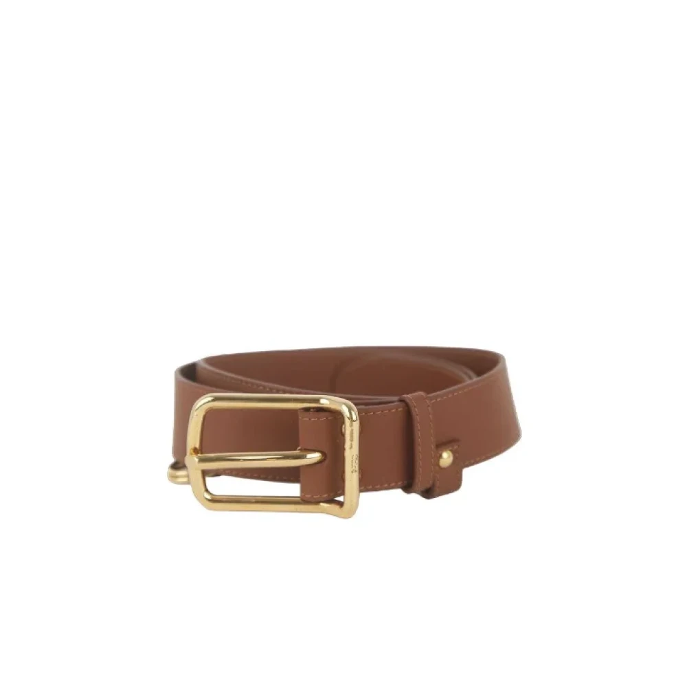 Chloé Pre-owned Leather belts Brown Dames