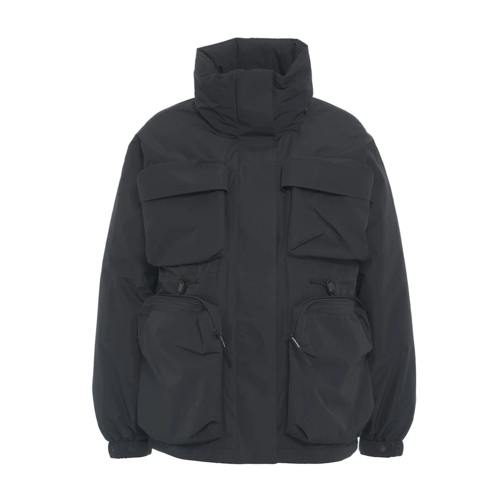 Afterlabel Zwarte Jas Aw24 Dameskleding Black Dames