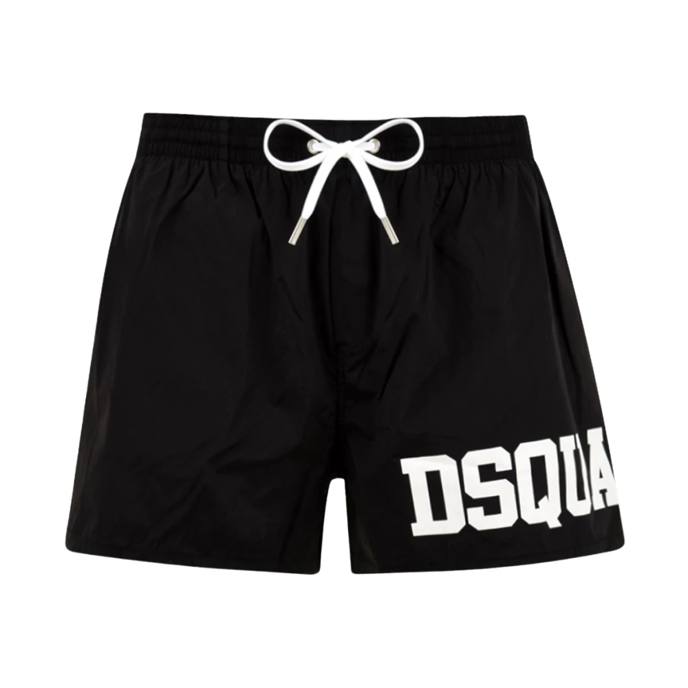 Dsquared2 Zwart Zee Kleding Iconisch Veelzijdig Black Heren