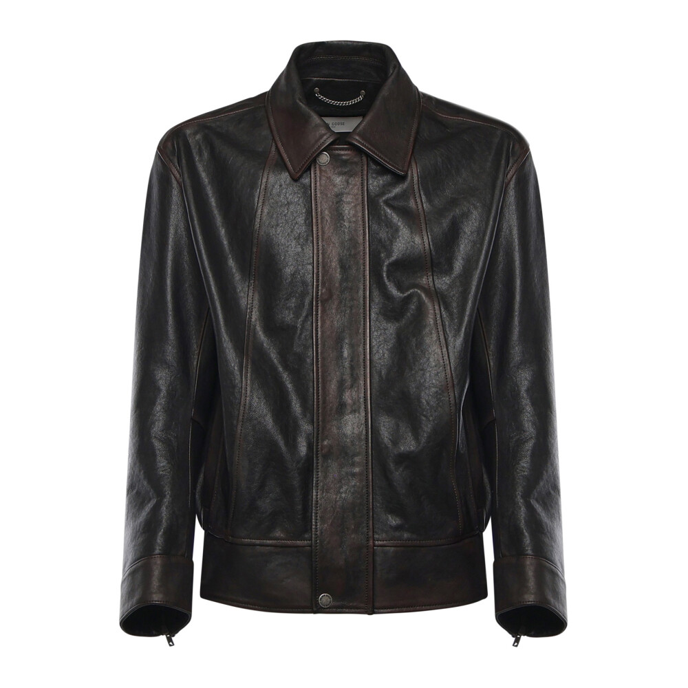 Golden Goose Leather Jackets • Shop Leather Jackets from Golden