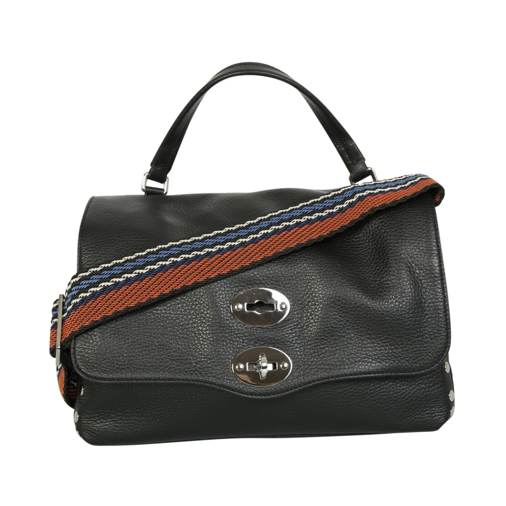 Zanellato Women's Black Shoulder Bags, One Size, Versatile Top Handle Bag