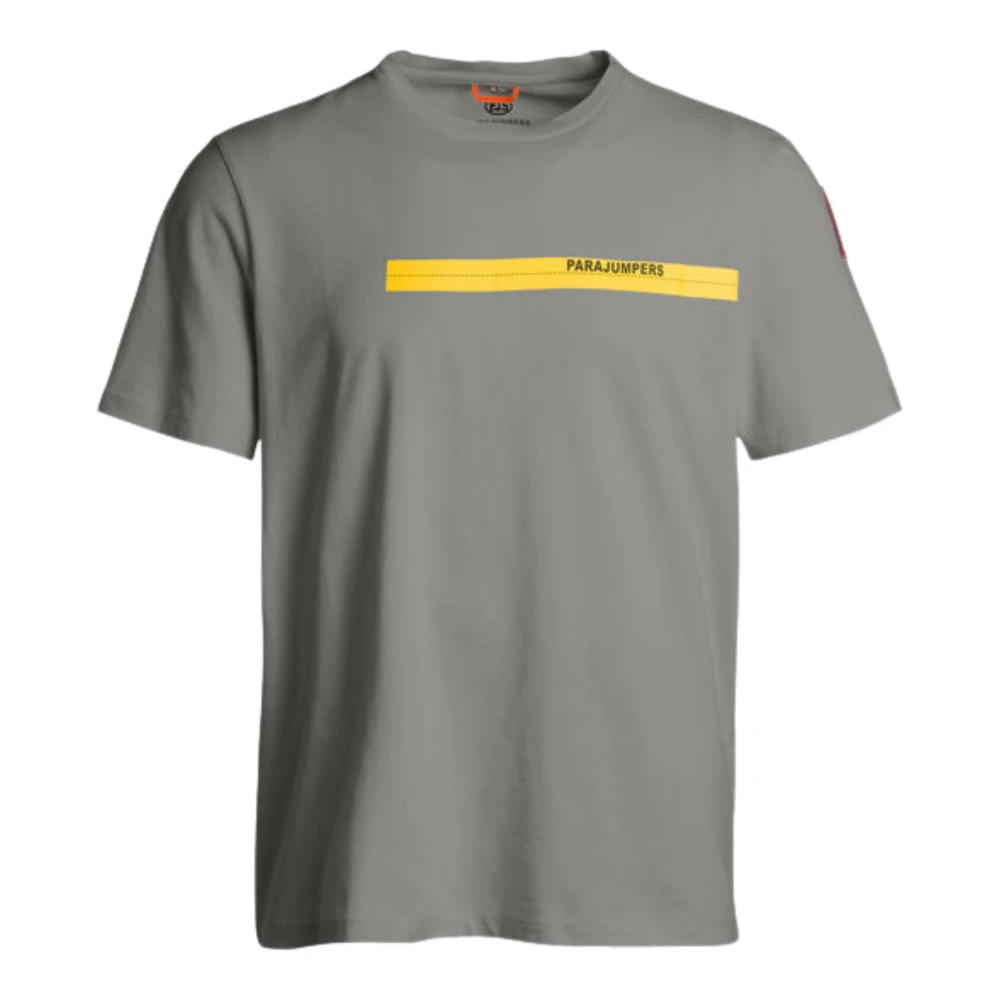 Parajumpers Tape tee t-shirts donkergrijs Gray Heren