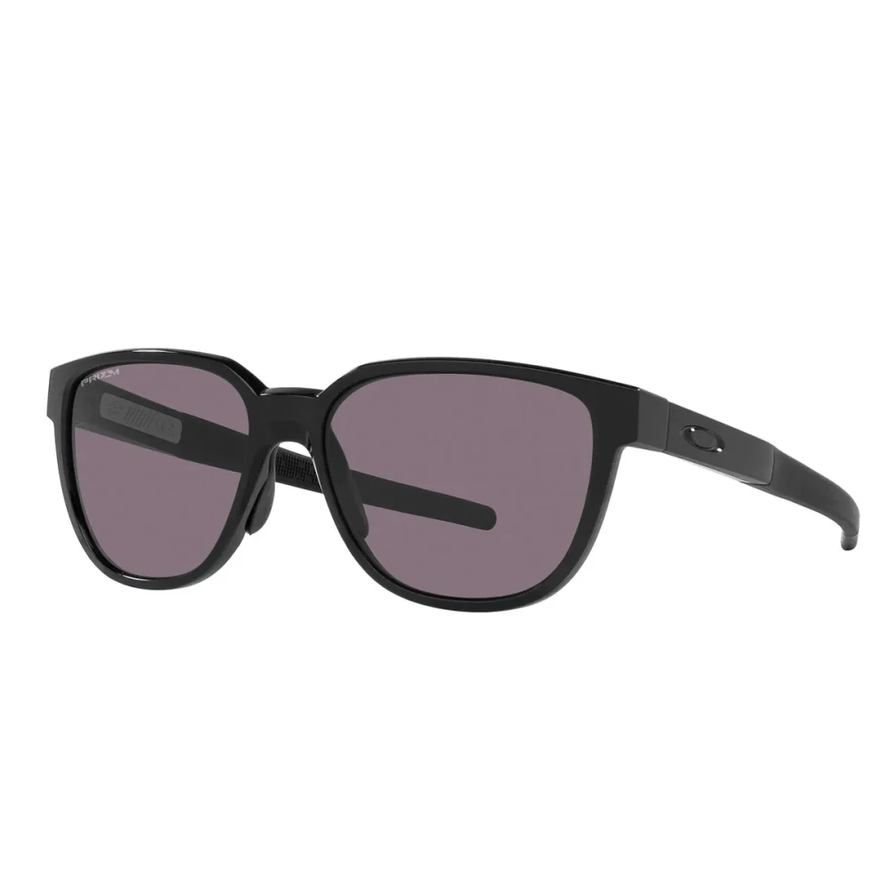 Oakley Unisex Black Sunglasses, 57 Mm, Sporty Rectangular Sunglasses Actuator
