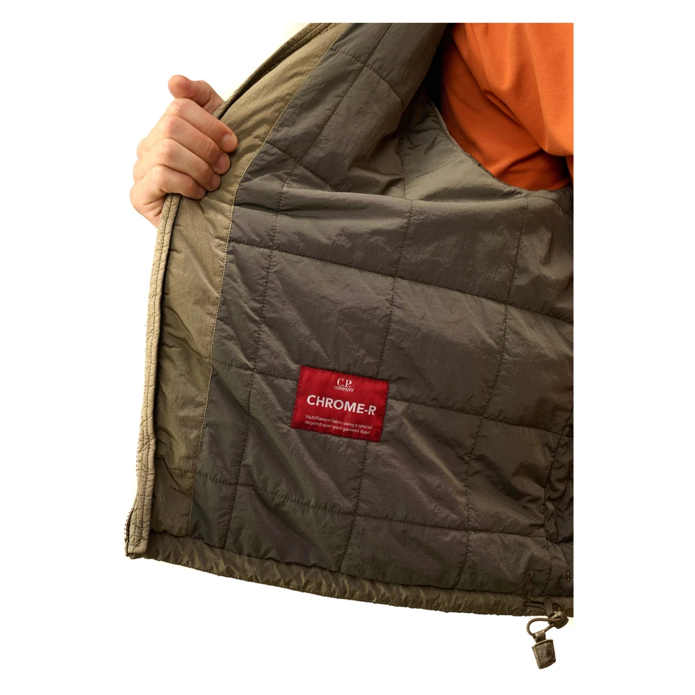 C.P. Company Chrome-R Volledige Rits Jas Green Heren