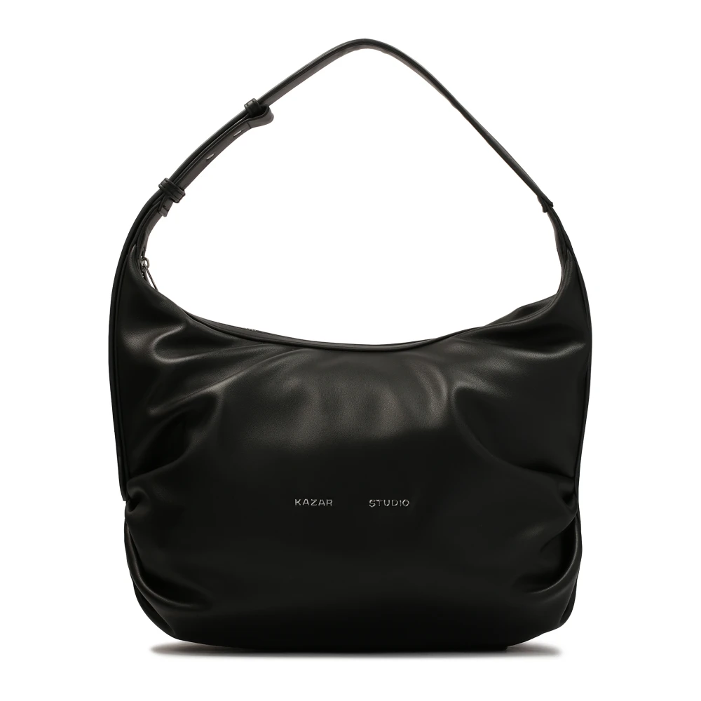 Kazar Studio Grote schoudertas met een losse pasvorm Black Dames