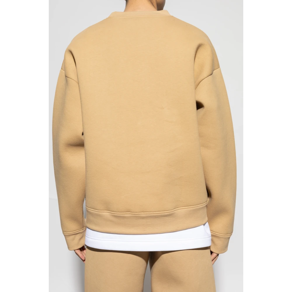 Dsquared2 Sweatshirt met Logo Beige Heren