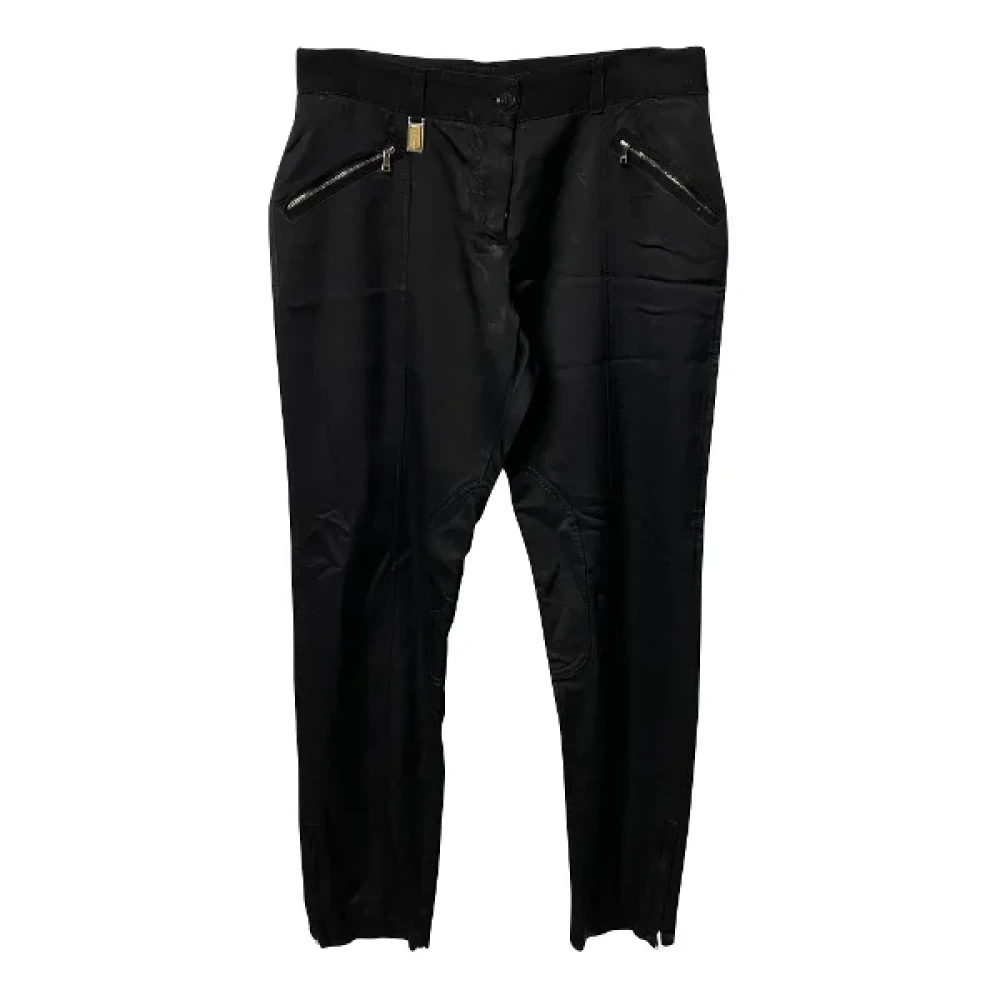 Dolce & Gabbana Pre-owned Polyester jeans Black Dames