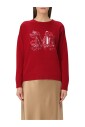 pull-rouge-a-paillettes-coupe-decontractee