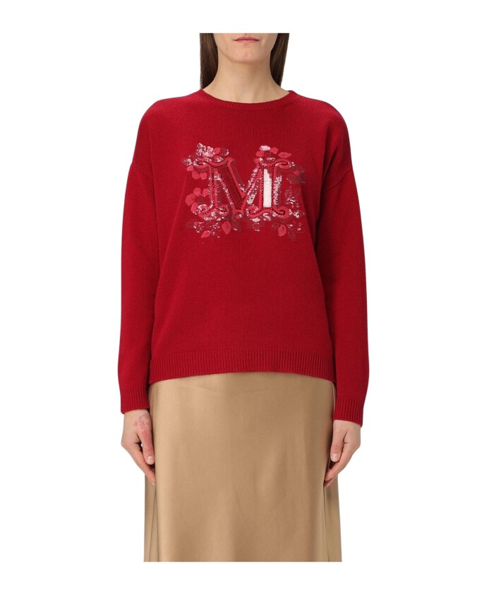 pull-rouge-a-paillettes-coupe-decontractee