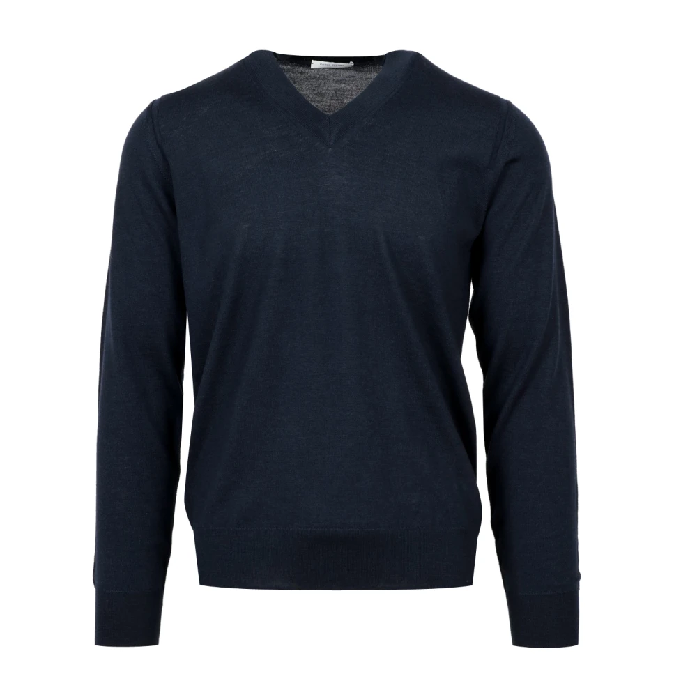 Knitwear > V-neck Knitwear - - Paolo Pecora - Modalova