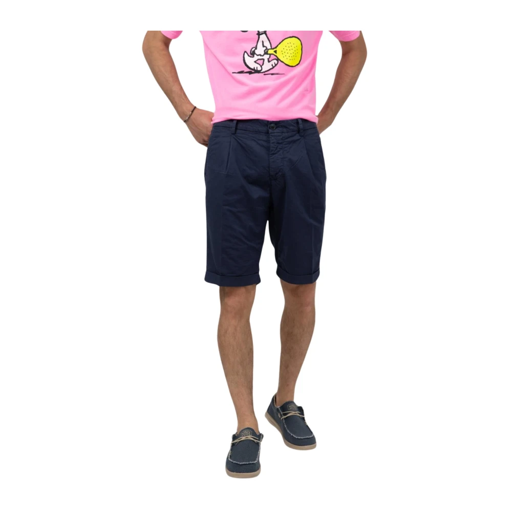 Mason's Stijlvolle Bermuda Shorts Blue Heren