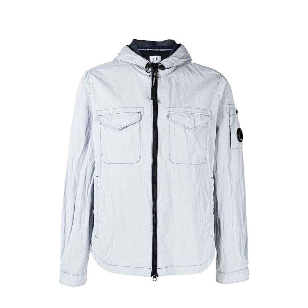 C.P. Company Stijlvolle Jas voor Mannen Blue Heren