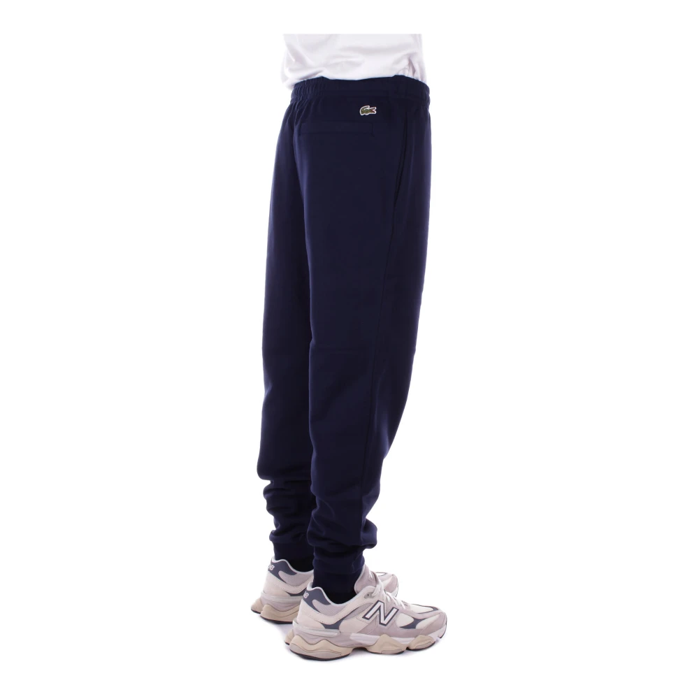 Lacoste Blauwe Live Broek met Verstelbaar Koord Blue Heren
