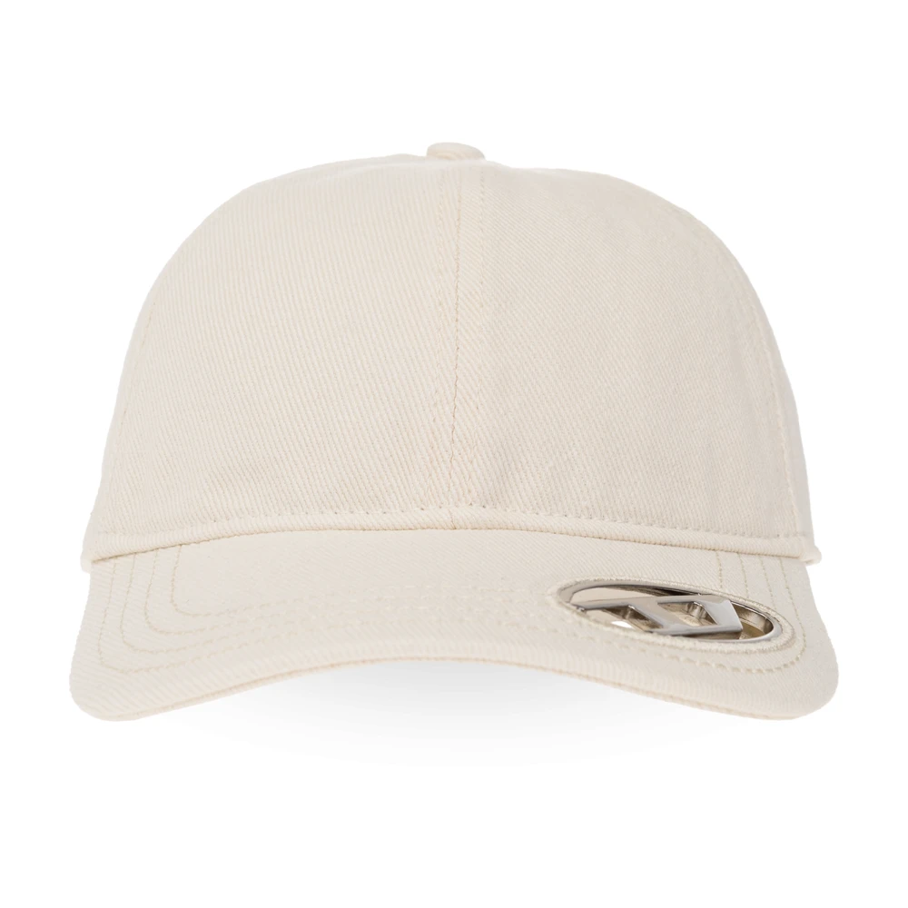 Diesel ‘C-Plak’ baseball cap Beige, Herr