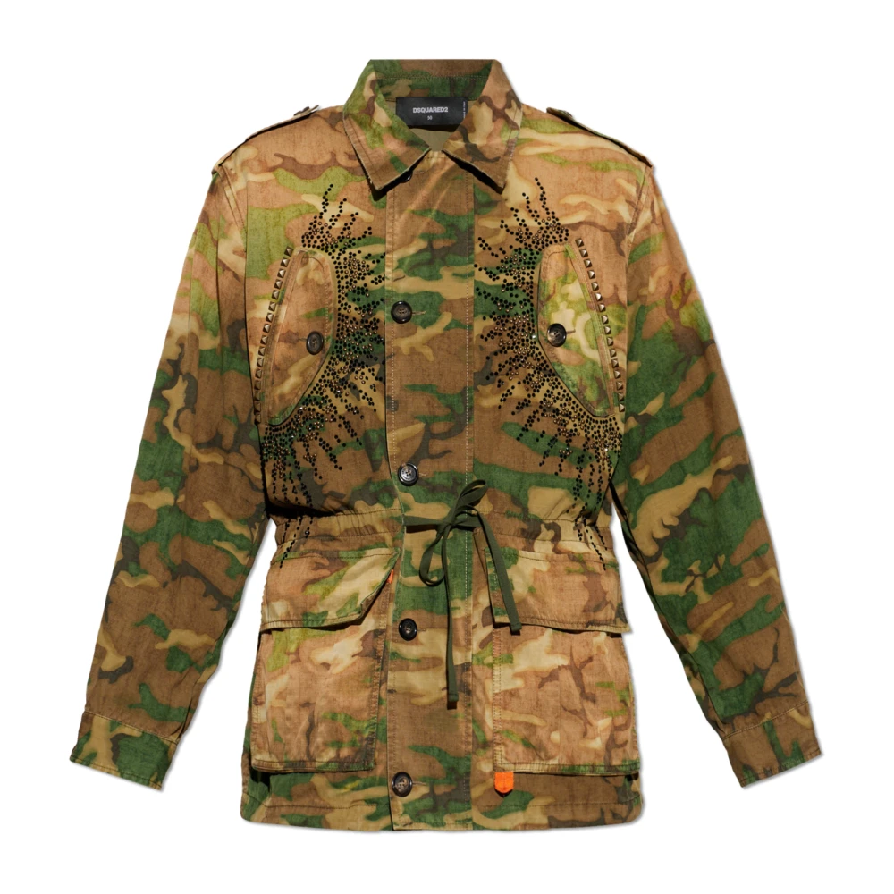 Dsquared2 Uomo Verde Giacche, 2XL, New,