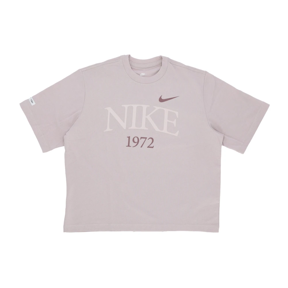 Nike Klassieke Boxy Tee Violet Dames T-shirt Purple Dames